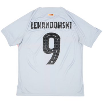 2022-23 Barcelona Third Shirt Lewandowski #9 - 8/10 - (L)