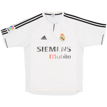 2003-04 Real Madrid Home Shirt - 4/10 - (S)