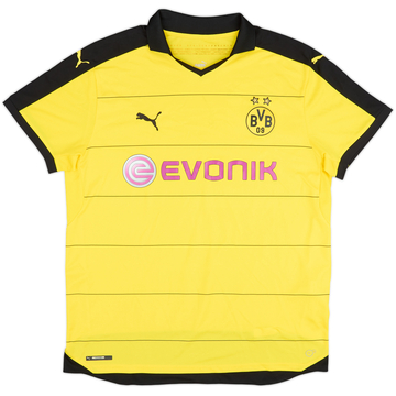 2015-16 Borussia Dortmund Home Shirt - 8/10 - (XXL)