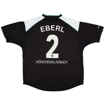 2001-02 Borussia Monchengladbach Away Shirt Eberl #2 - 6/10 - (XL)