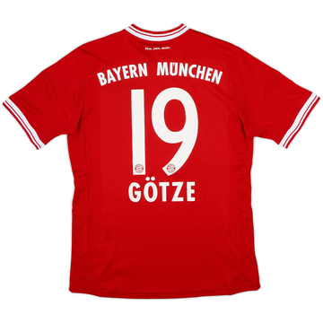2013-14 Bayern Munich Home Shirt Gotze #19 - 7/10 - (XL.Boys)