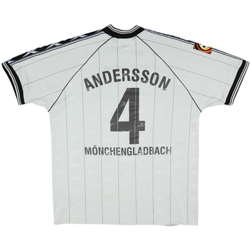 1997-98 Borussia Monchengladbach Home Shirt Andersson #4 - 5/10 - (XXL)