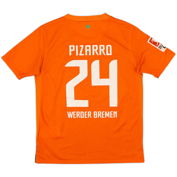 2011-12 Werder Bremen Away Shirt Pizarro #24 - 6/10 - (M.Boys)