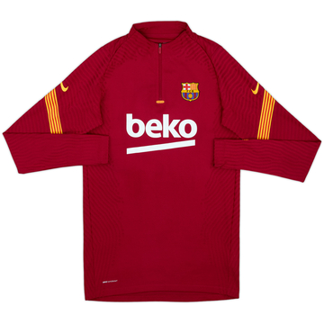 2020-21 Barcelona Nike Vaporknit 1/4 Zip Training Top - 7/10 - (S)