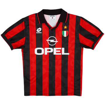1994-95 AC Milan Home Shirt - 8/10 - (M)