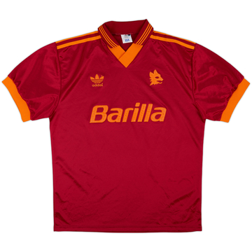 1992-94 Roma Home Shirt - 8/10 - (M)