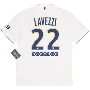 2014-15 Paris Saint-Germain Away Shirt Lavezzi #22 (M)