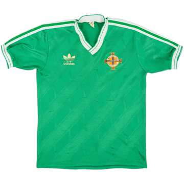 1986-88 Northern Ireland Home Shirt - 6/10 - (L)