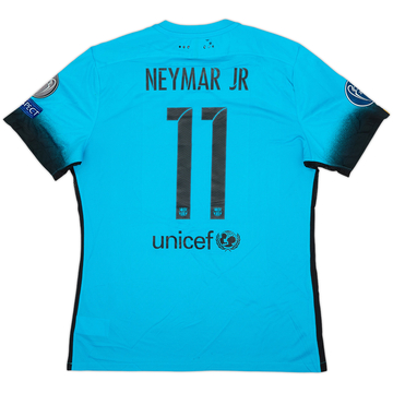2015-16 Barcelona Authentic Third Shirt Neymar Jr #11 (XL)