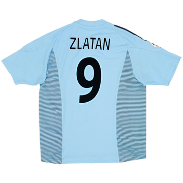2002-03 Ajax Away Shirt Zlatan #9 - 9/10 - (L)