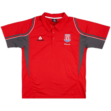 2007-08 Stoke City Le Coq Sportif Polo Shirt - 5/10 - (L)