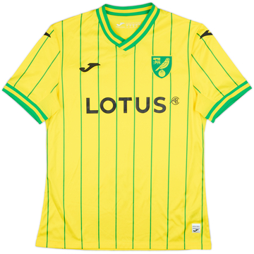 2022-23 Norwich Home Shirt - 8/10 - (L)
