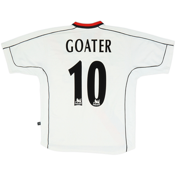 2002-03 Manchester City Away Shirt Goater #10 - 7/10 - (M)