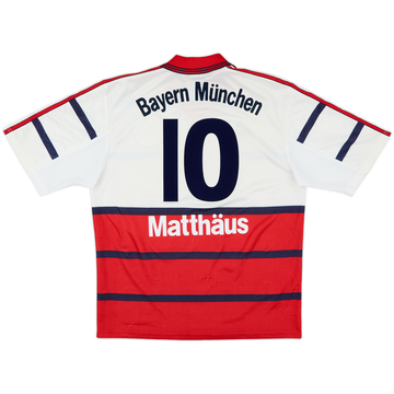 1998-00 Bayern Munich Away Shirt Matthaus #10 - 8/10 - (M)