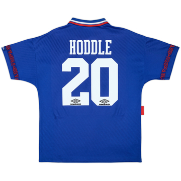 1993-94 Chelsea Home Shirt Hoddle #20 - 8/10 - (L)