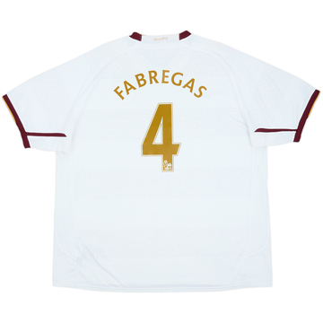 2007-08 Arsenal Away Shirt Fabregas #4 - 8/10 - (3XL)