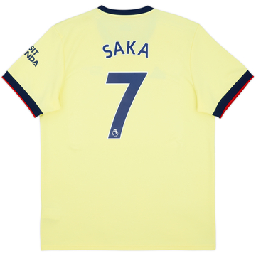 2021-22 Arsenal Away Shirt Saka #7 - 6/10 - (XL)