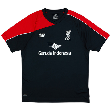 2015-16 Liverpool New Balance Training Shirt - 7/10 - (L)