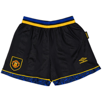 1993-95 Manchester United Pantalones cortos de visitante - 8/10 - (M)