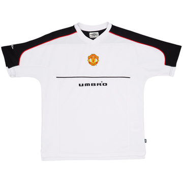 2000-01 Manchester United Umbro Training Shirt - 8/10 - (M)