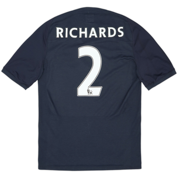 2010-12 Manchester City Away Shirt Richards #2 (S)
