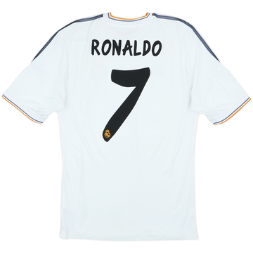 2013-14 Real Madrid Home Shirt Ronaldo #7 - 6/10 - (M)