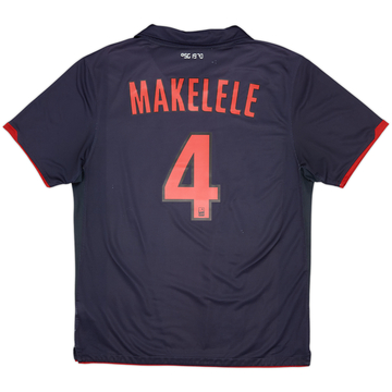 2010-11 Paris Saint-Germain Away Shirt Makelele #4 - 7/10 - (L)