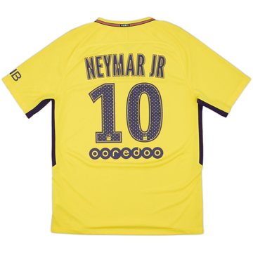 2017-18 Paris Saint-Germain Away Shirt Neymar Jr #10 - 9/10 - (M)