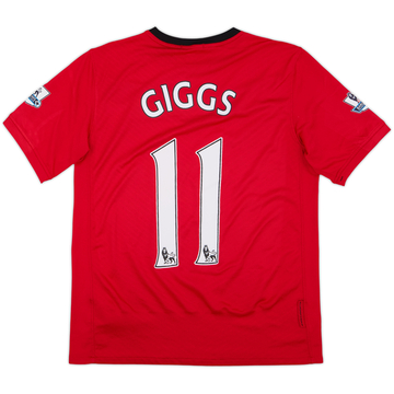 2009-10 Manchester United Home Shirt Giggs #11 - 5/10 - (XL.Boys)