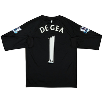 2014-15 Manchester United GK Shirt De Gea #1 - 9/10 - (M.Boys)