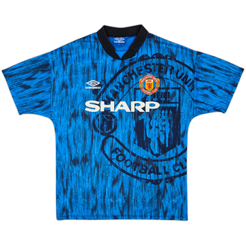 1992-93 Manchester United Away Shirt - 9/10 - (M)