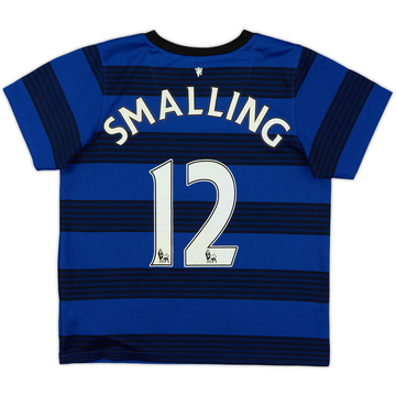 2011-13 Manchester United Away Shirt Smalling #12 - 8/10 - (7-8 Years)