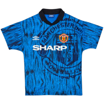1992-93 Manchester United Away Shirt - 9/10 - (S)