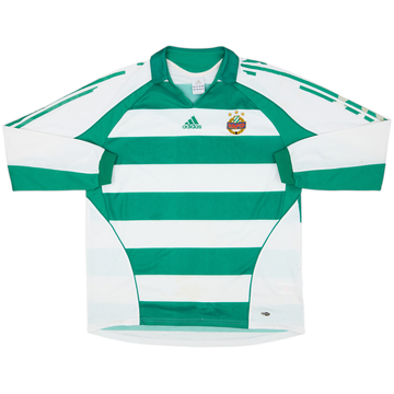 2005-06 Rapid Vienna Home L/S Shirt - 4/10 - (XL)