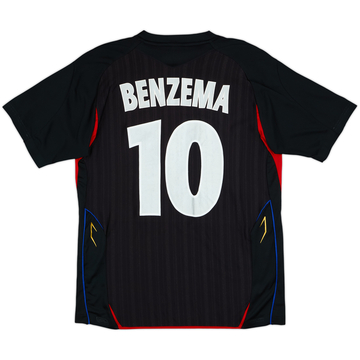 2007-08 Lyon Third Shirt Benzema #10 - 6/10 - (L)