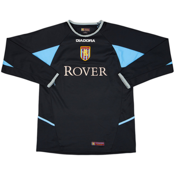 2003-04 Aston Villa GK Shirt - 6/10 - (XL.Boys)