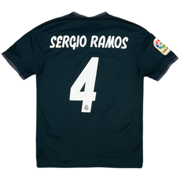 2018-19 Real Madrid Away Shirt Sergio Ramos #4 - 5/10 - (S)