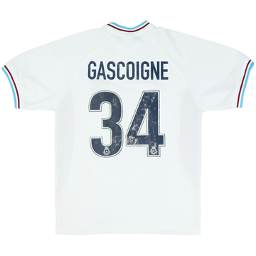 2001-02 Burnley Away Shirt Gascoigne #34 - 7/10 - (S)