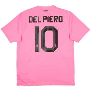 2011-13 Juventus Away Shirt Del Piero #10 - 7/10 - (L)