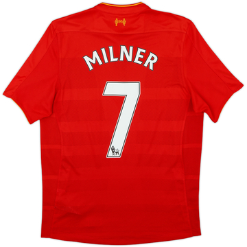2016-17 Liverpool Home Shirt Milner #7 - 8/10 - (S)