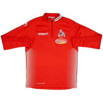 2018-19 FC Koln Uhlsport 1/4 Zip Drill Top - 5/10 - (S)