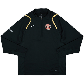 2006-07 Manchester United Nike 1/4 Zip Drill Top - 9/10 - (M)
