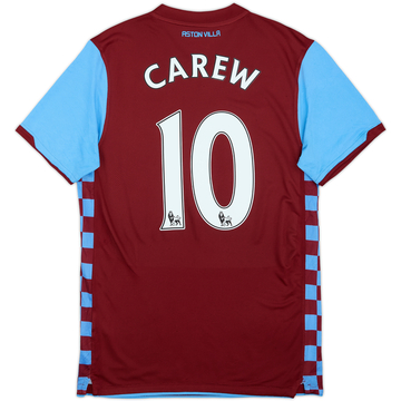 2010-11 Aston Villa Home Shirt Carew #10 - 7/10 - (S)