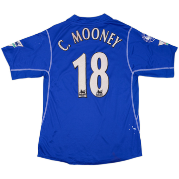 2002-03 Everton Home Shirt C. Mooney #18 - 5/10 - (S)