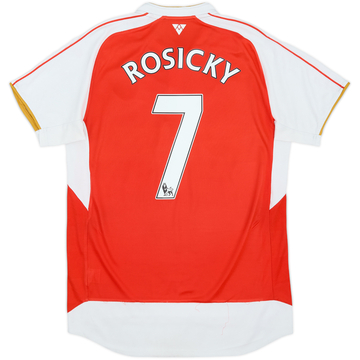 2015-16 Arsenal Home Shirt Rosicky #7 - 6/10 - (S)