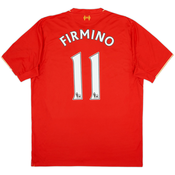 2015-16 Liverpool Home Shirt Firmino #11 - 5/10 - (L)