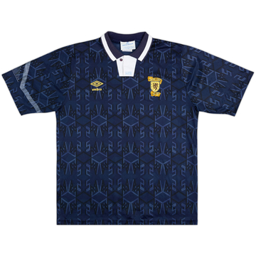1991-94 Scotland Home Shirt - 8/10 - (L)