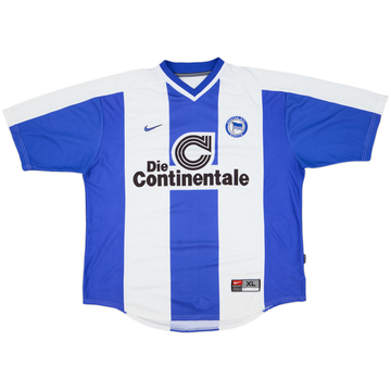 1999-00 Hertha Berlin Camiseta Local - 8/10 - (XL)