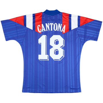 1992-94 France Home Shirt Cantona #18 (L/XL)
