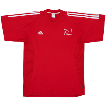 2002-03 Turkey Home Shirt - 8/10 - (L)